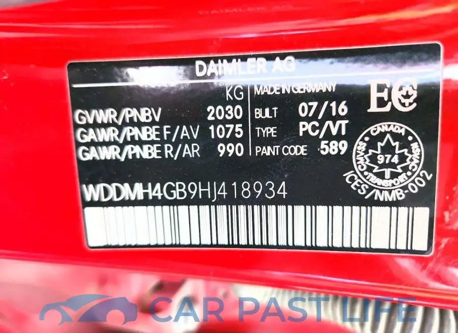 WDDMH4GB9HJ418934# 14