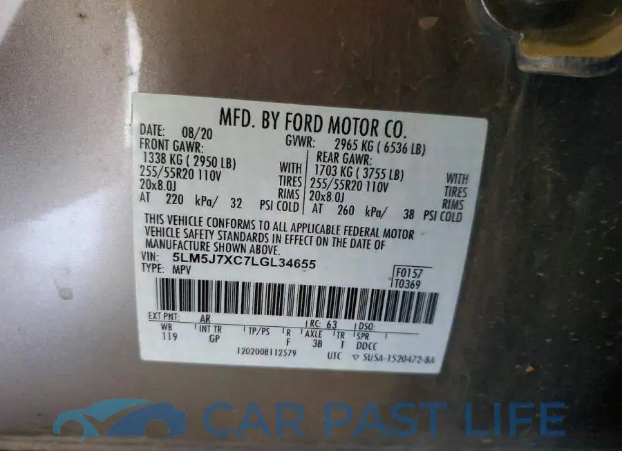 5LM5J7XC7LGL34655# 13