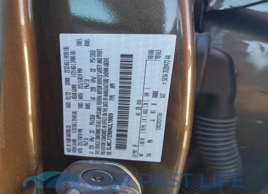 5LMCJ1D98NUL10009# 13