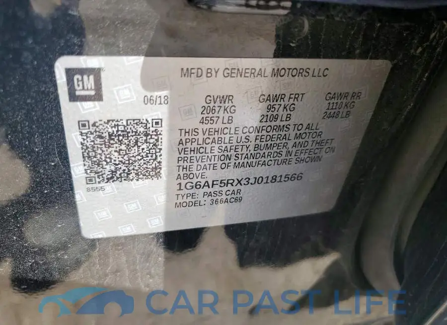 1G6AF5RX3J0181566# 12