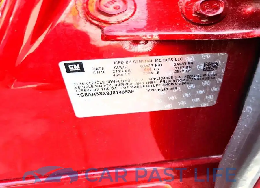 1G6AR5SX9J0148539# 12