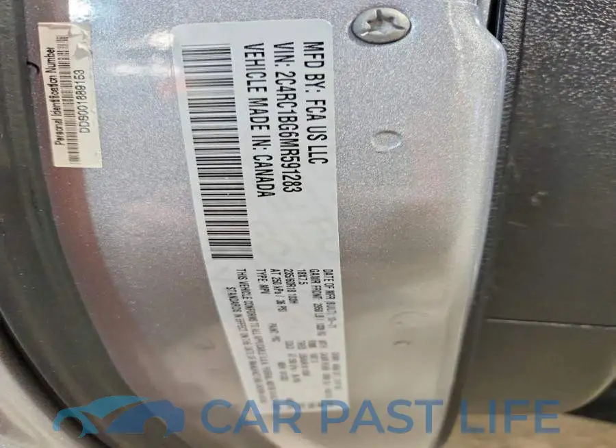 2C4RC1BG6MR591283# 13