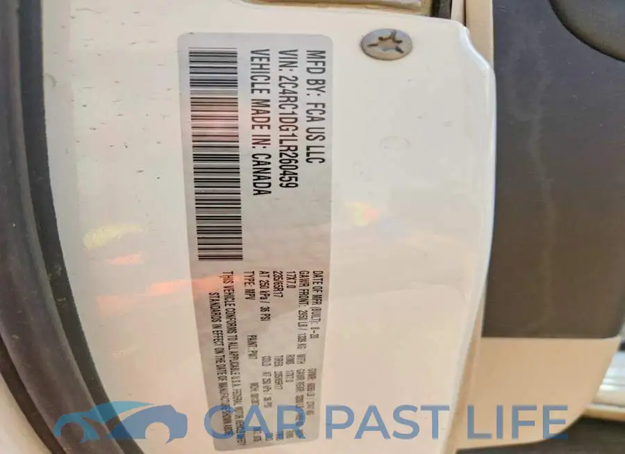 2C4RC1DG1LR260459# 13