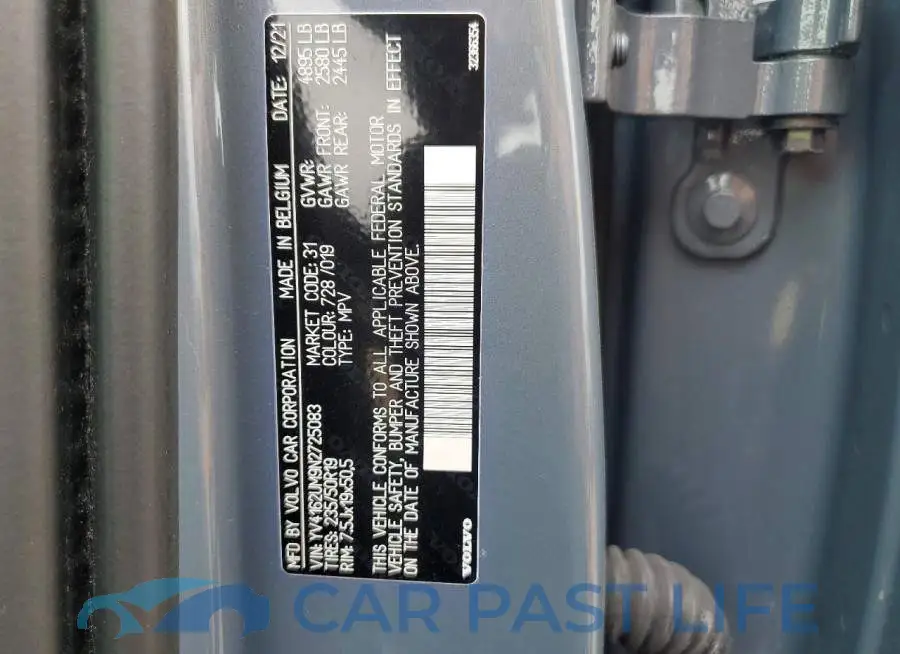 YV4162UM9N2725083# 14