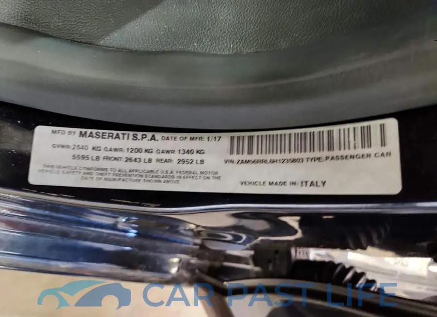 ZAM56RRL6H1235803# 12
