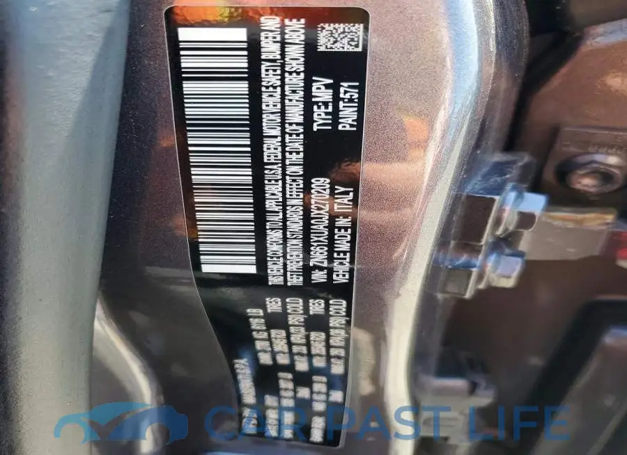 ZN661XUA0JX270209# 13