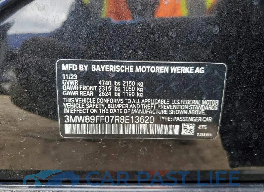 3MW89FF07R8E13620# 12