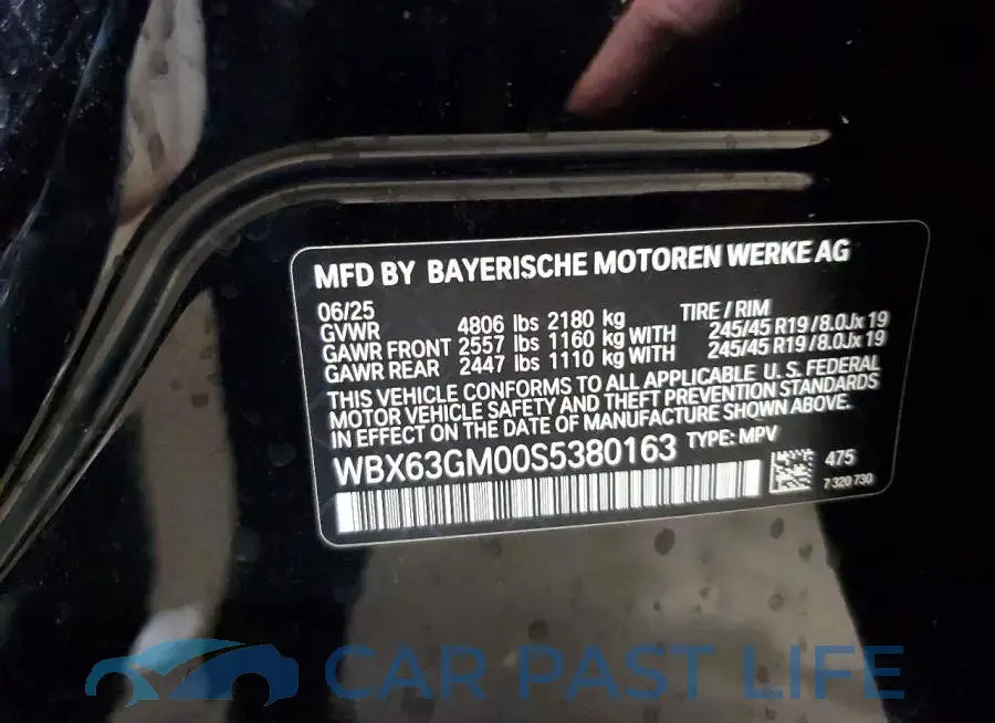 WBX63GM00S5380163# 12