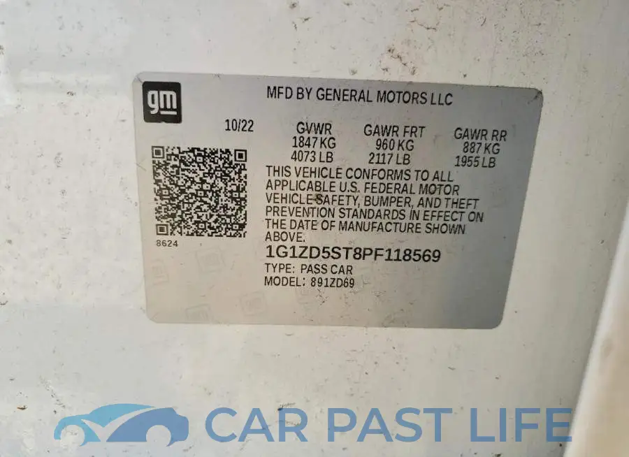 1G1ZD5ST8PF118569# 12