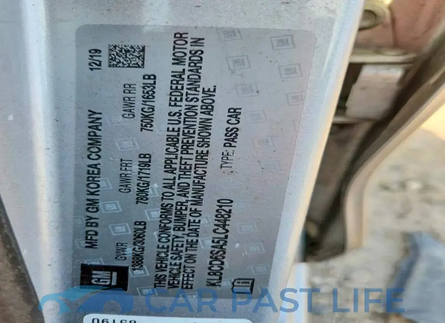 KL8CD6SA5LC448210# 12