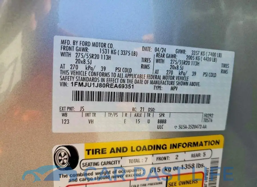 1FMJU1J80REA69351# 13