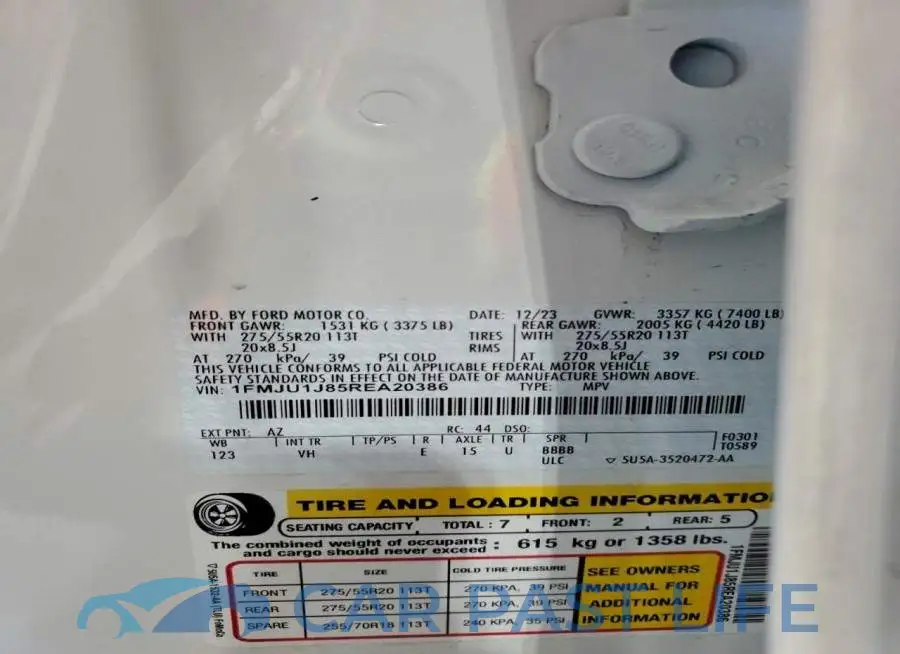 1FMJU1J85REA20386# 14