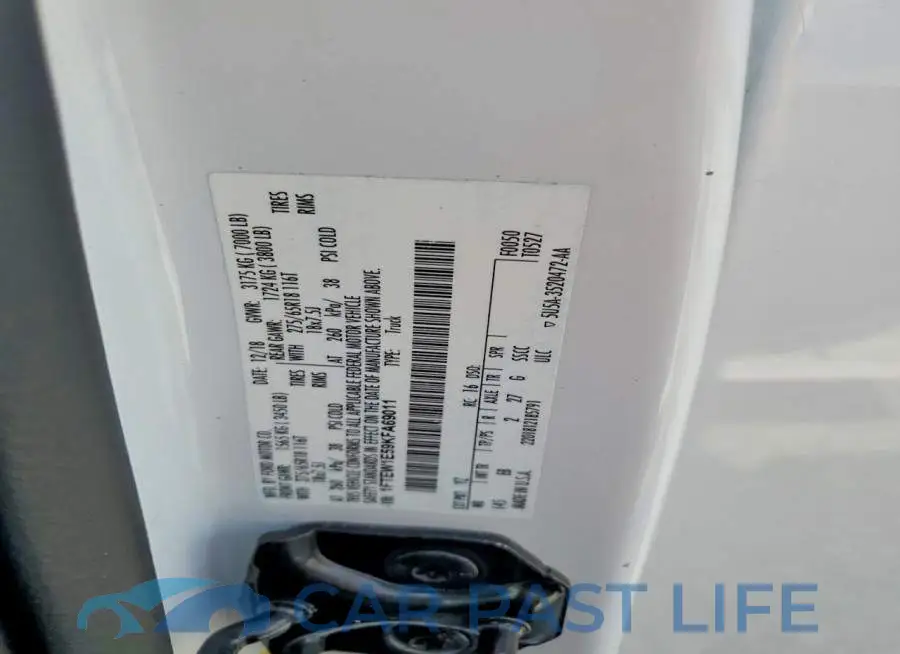 1FTEW1E59KFA69011# 12