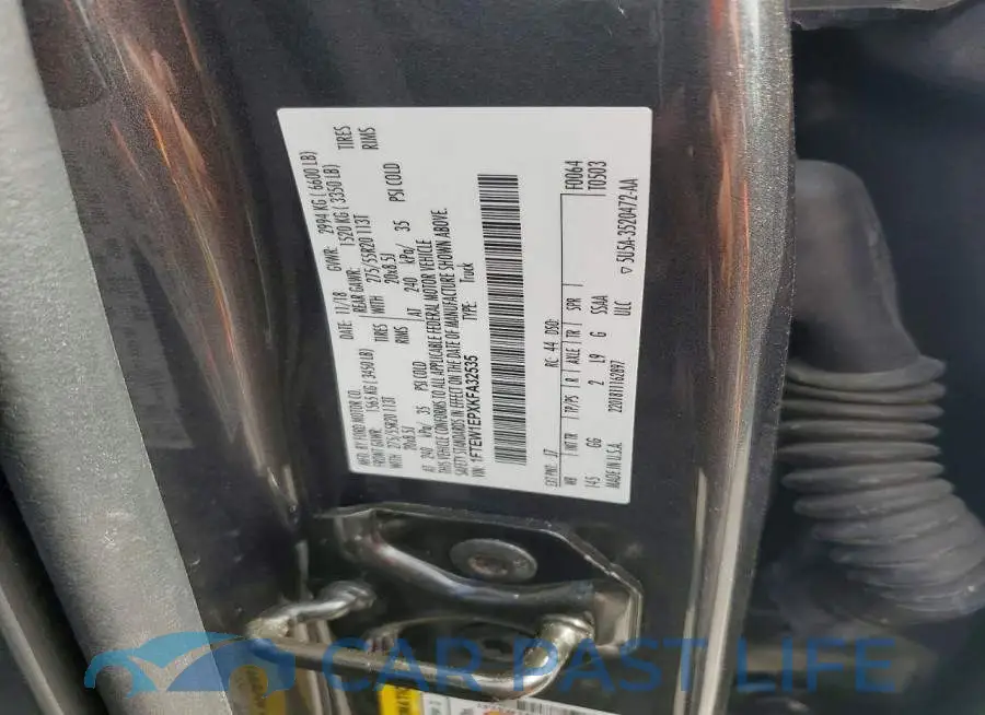 1FTEW1EPXKFA32535# 12