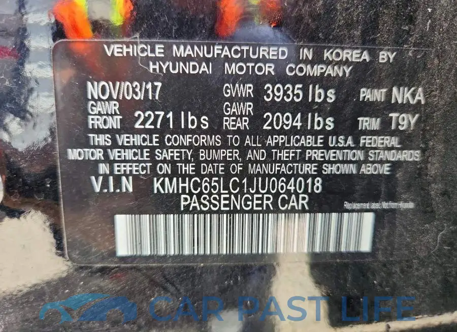 KMHC65LC1JU064018# 12