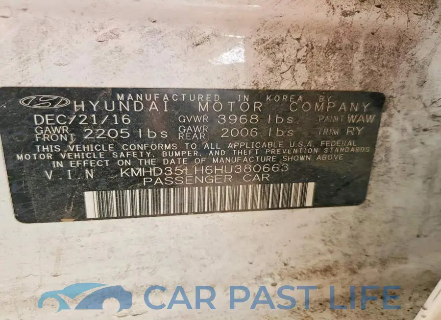 KMHD35LH6HU380663# 12