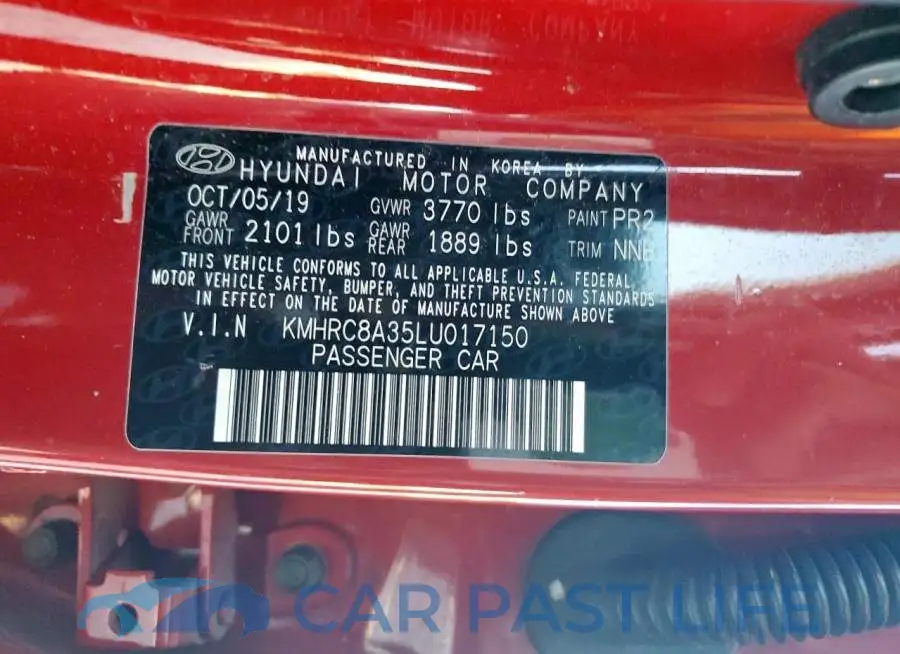 KMHRC8A35LU017150# 14