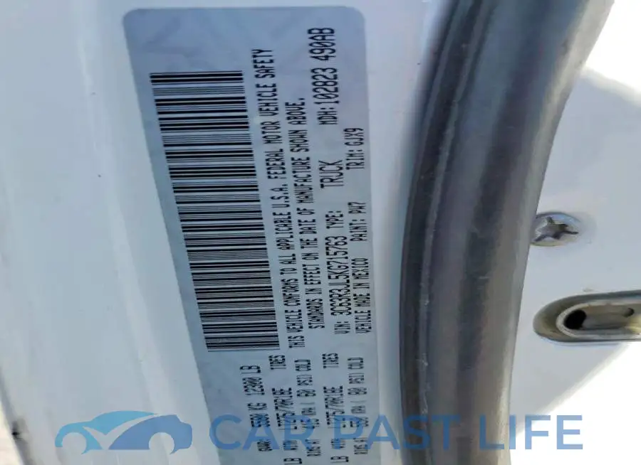 3C63R3JL5KG715763# 13