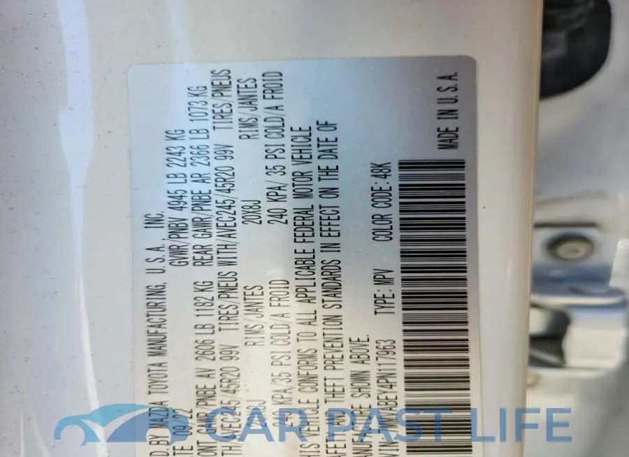 7MMVABEY4PN117963# 14