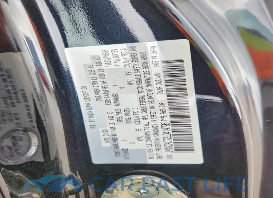 JM1NDAC72L0414796# 12