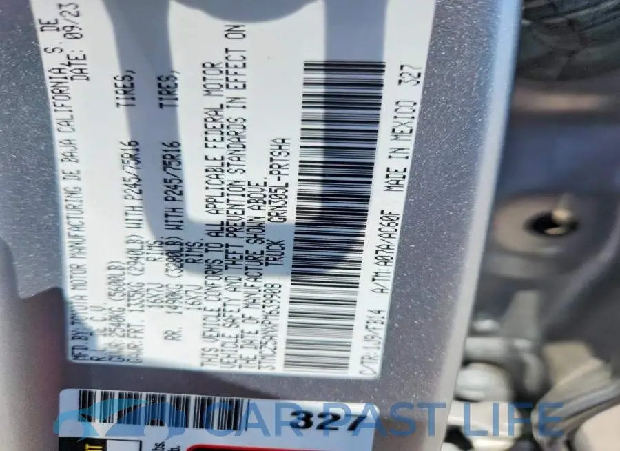 3TMCZ5ANXPM639908# 12