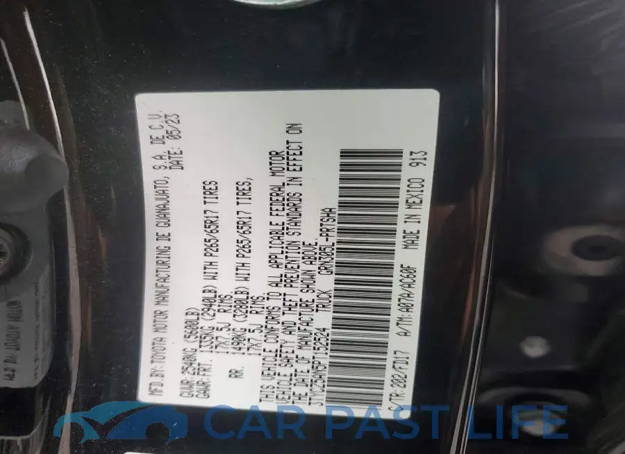 3TYCZ5AN5PT152524# 12