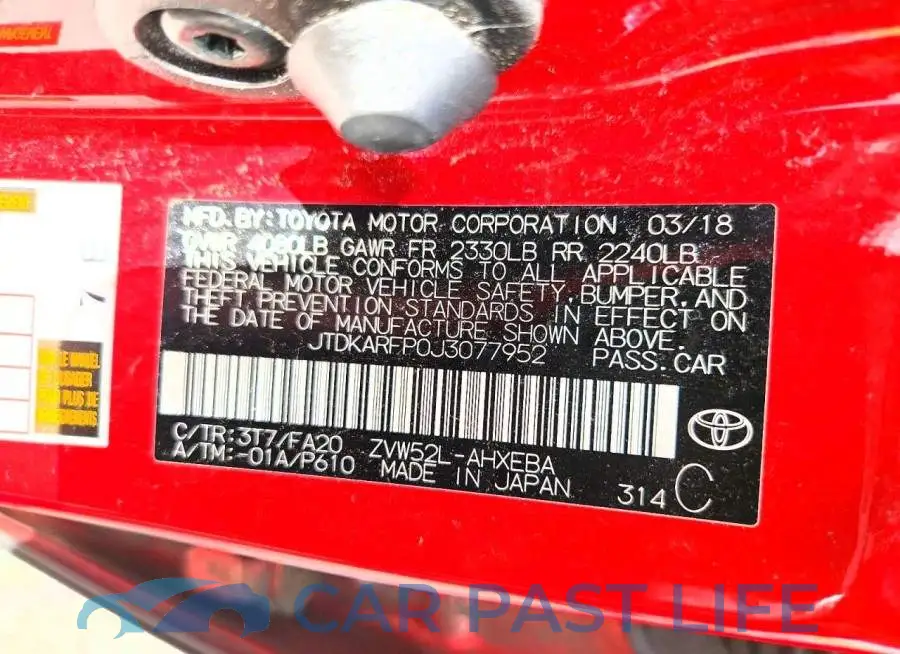 JTDKARFP0J3077952# 13