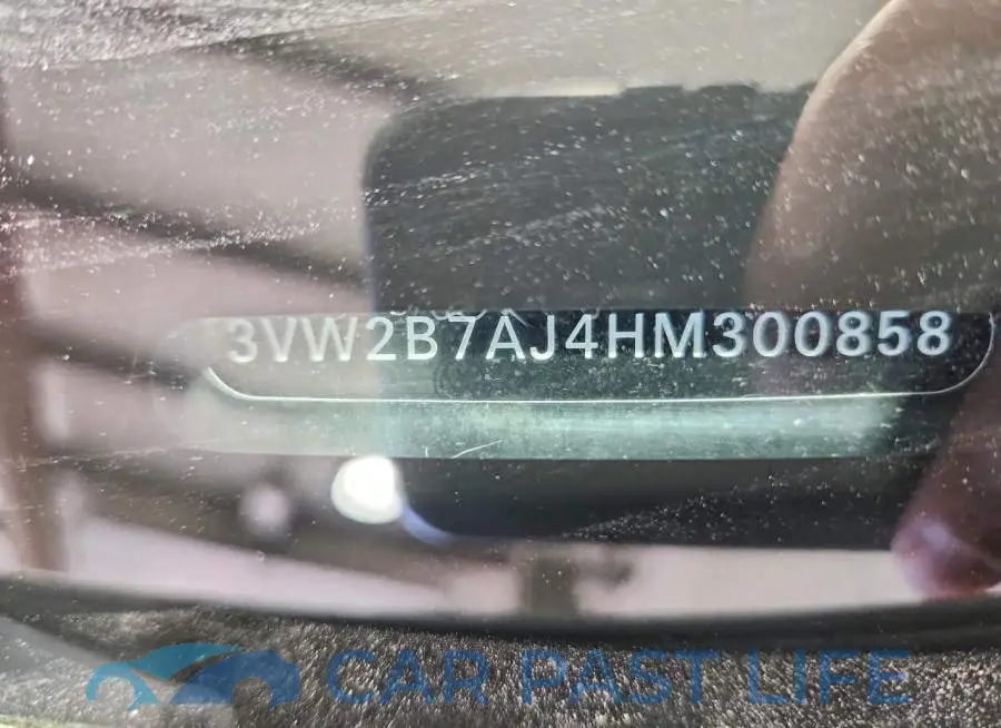 3VW2B7AJ4HM300858# 12