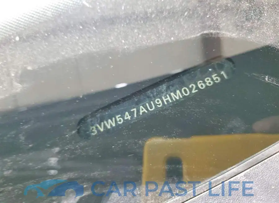 3VW547AU9HM026851# 12