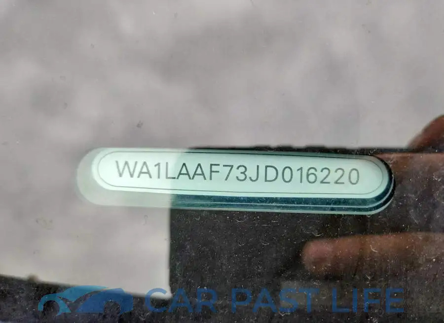 WA1LAAF73JD016220# 12