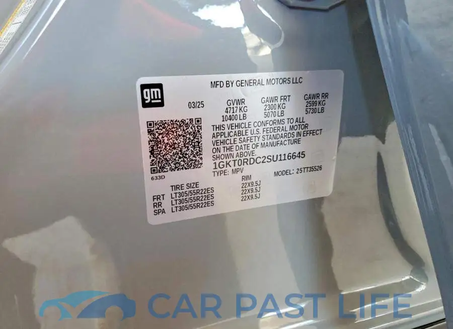 1GKT0RDC2SU116645# 14