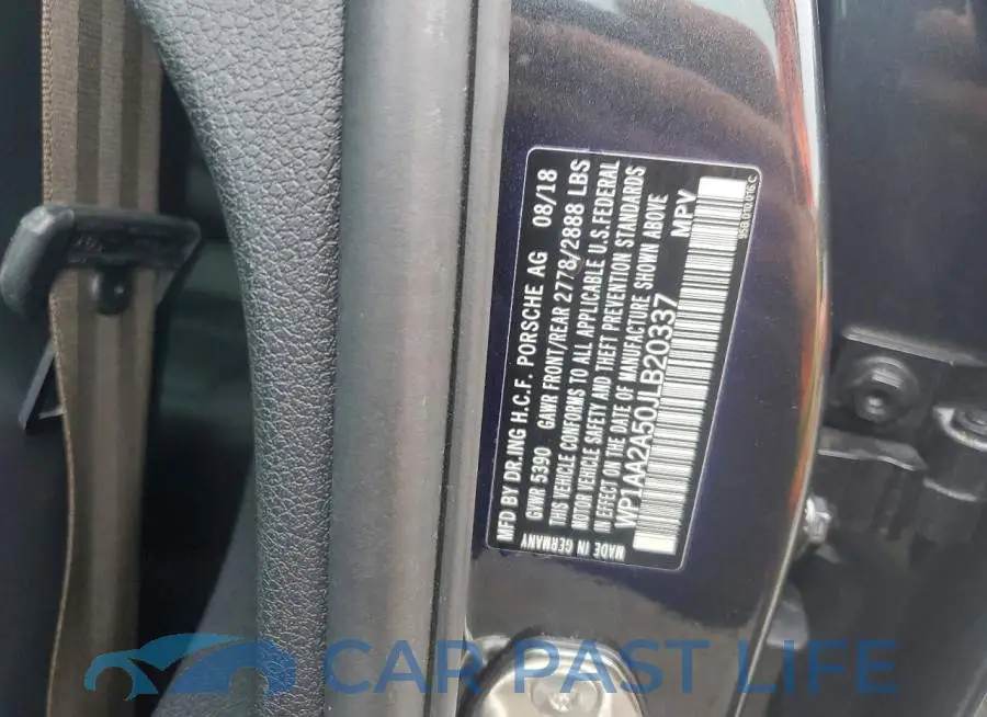 WP1AA2A50JLB20337# 14