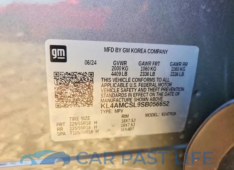 KL4AMCSL9SB056652# 12