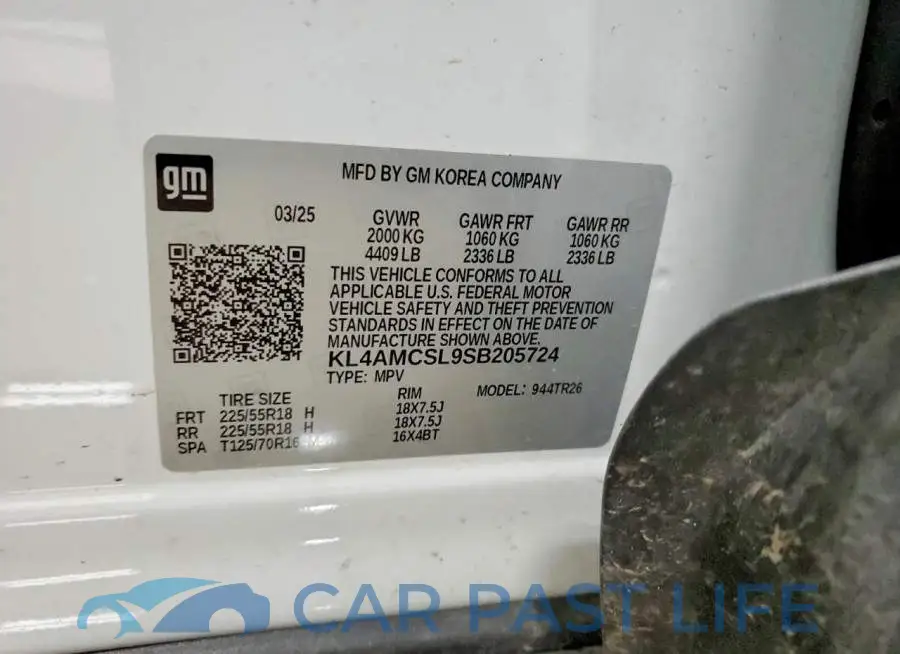 KL4AMCSL9SB205724# 13