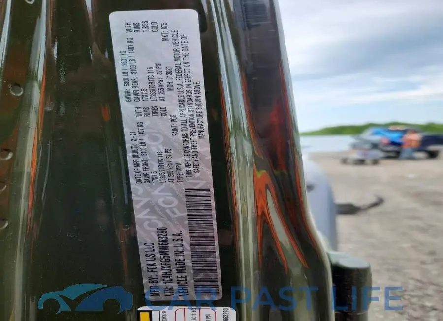 1C4HJXFG5MW663290# 14