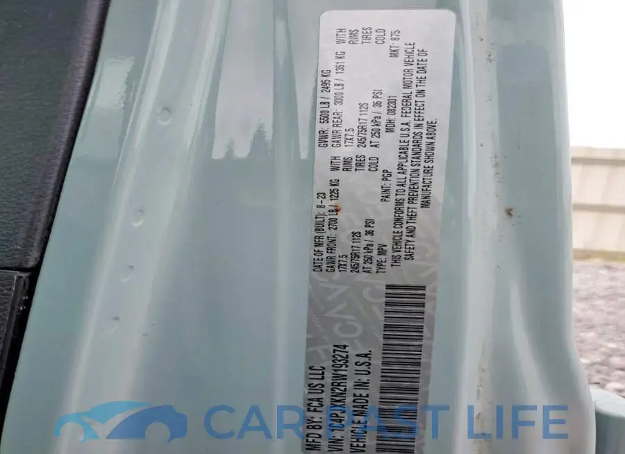 1C4PJXKN2RW193274# 13