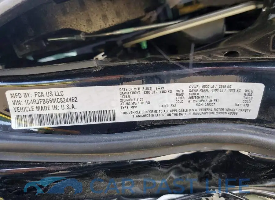 1C4RJFBG6MC824462# 14