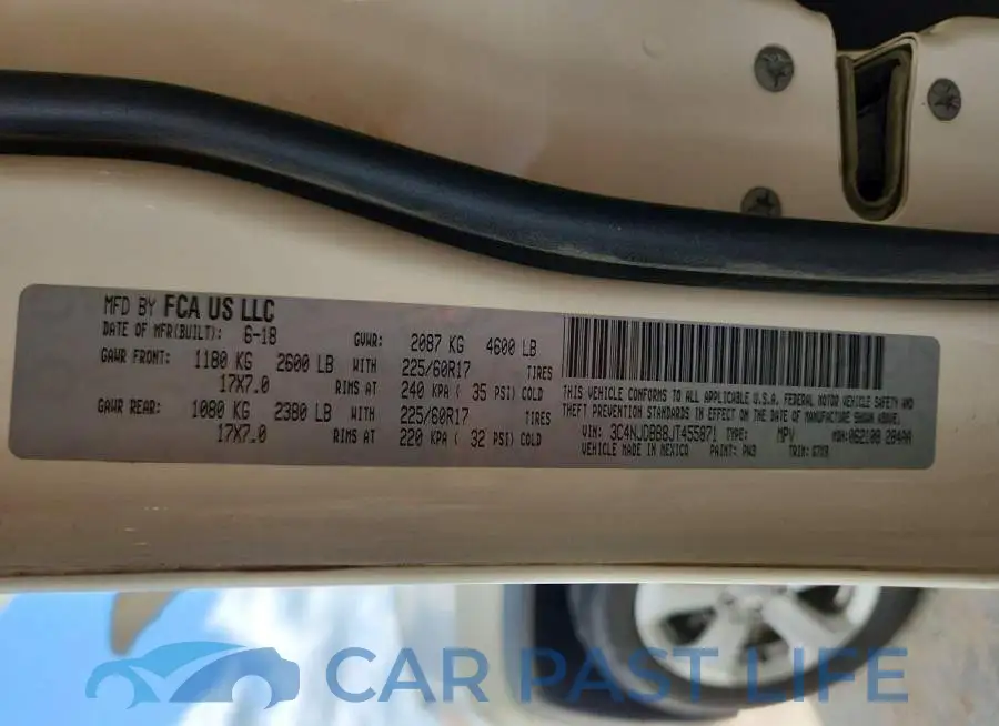 3C4NJDBB8JT455871# 13
