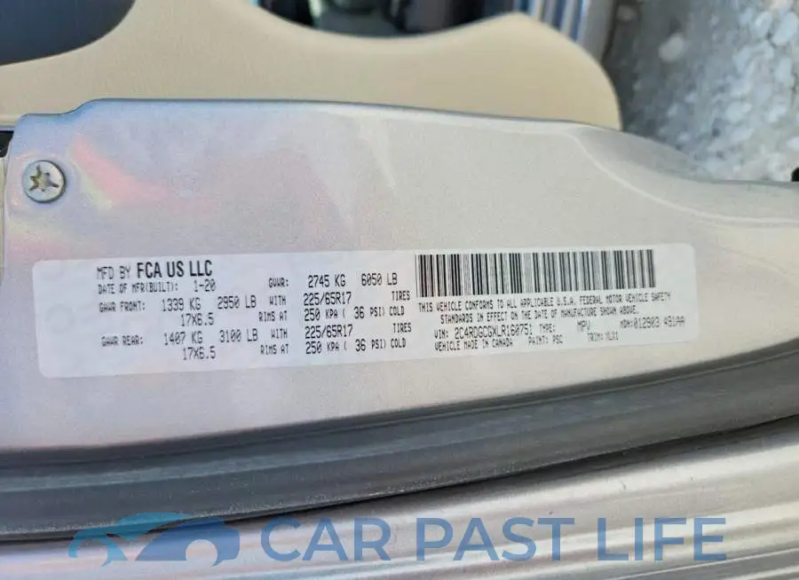 2C4RDGCGXLR160751# 13