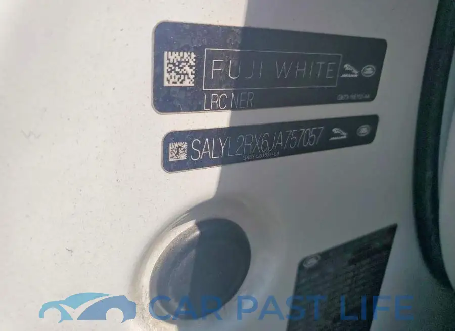 SALYL2RX6JA757057# 12