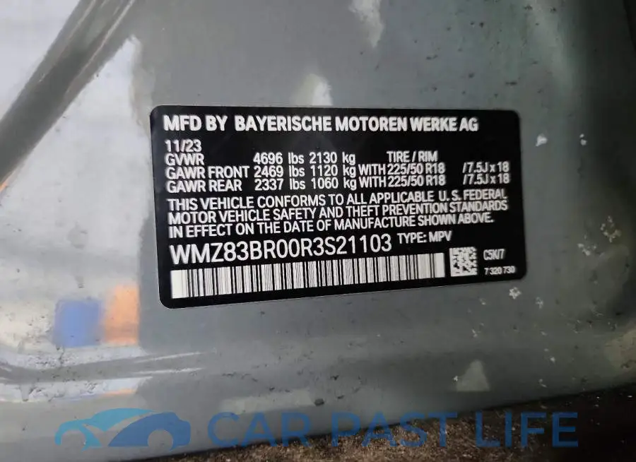 WMZ83BR00R3S21103# 12