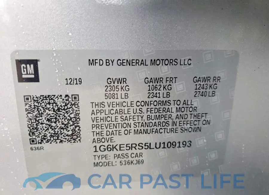1G6KE5RS5LU109193# 12