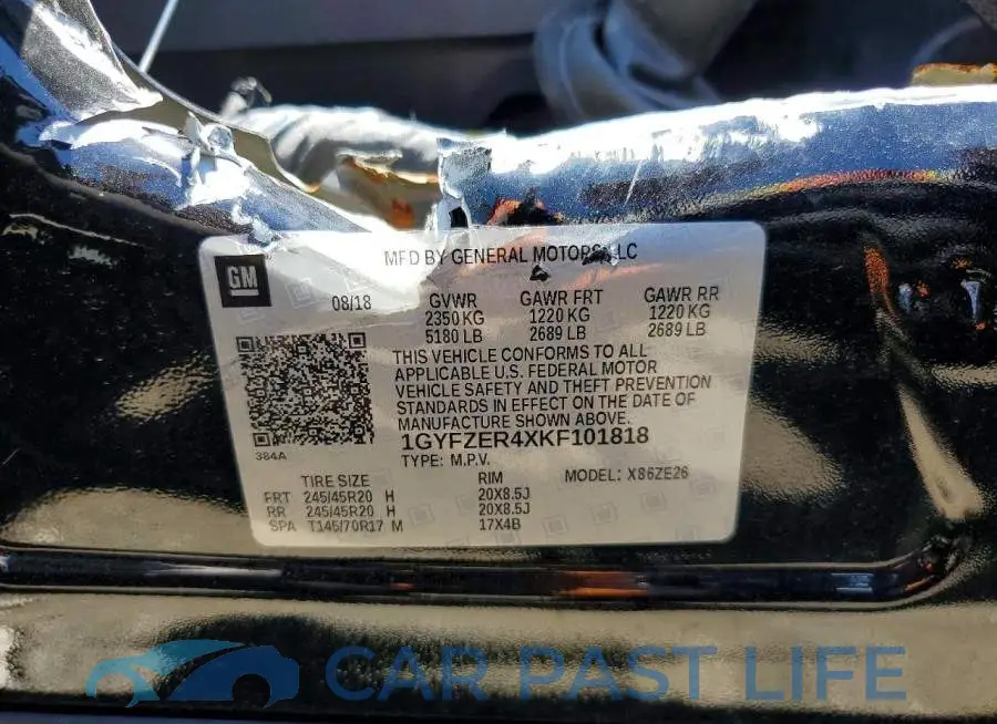 1GYFZER4XKF101818# 12