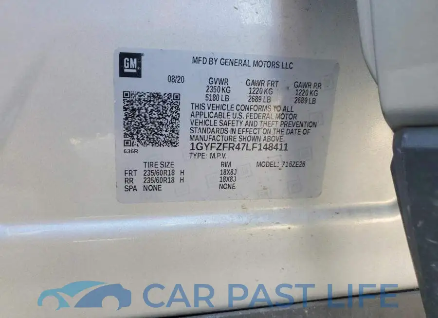 1GYFZFR47LF148411# 12