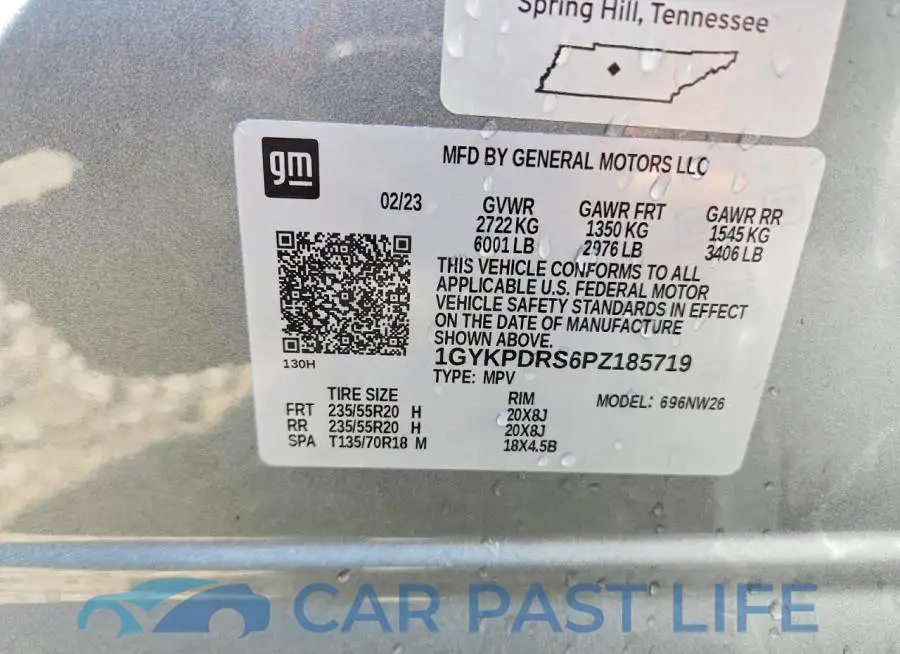 1GYKPDRS6PZ185719# 13