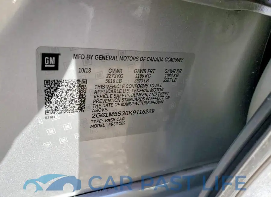 2G61M5S36K9116229# 12