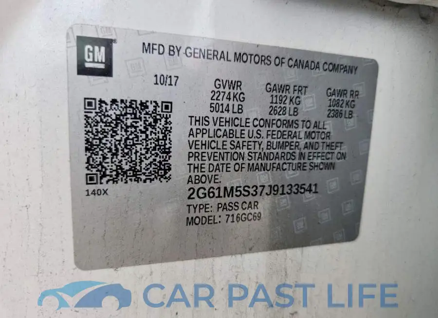 2G61M5S37J9133541# 12