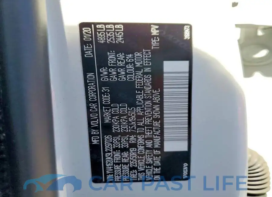 YV4162UK9L2297026# 13