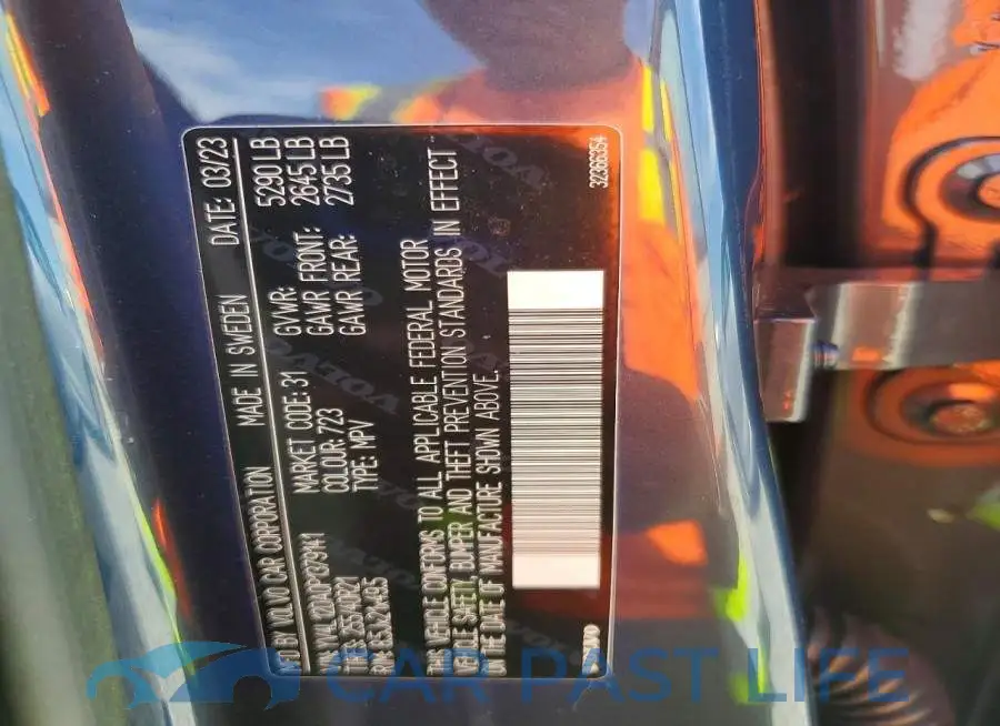 YV4L12DA0P1379141# 13