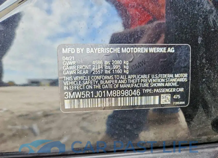 3MW5R1J01M8B98046# 12